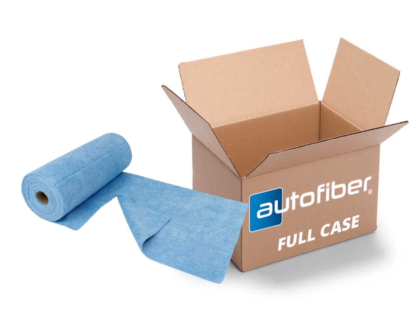 Autofiber® [Roll-O-Rags] Utility - 12 Rolls/360 Pack