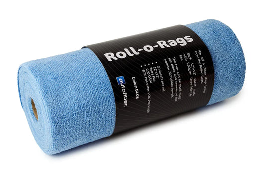 Autofiber® [Roll-O-Rags] Utility - 12 Rolls/360 Pack